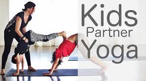 What are the benefits of yoga for kids? Yoga For Kids With A Partner Youtube