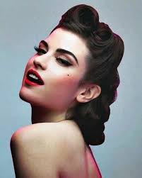 how to do 50 s style hair and makeup