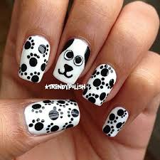 Perritos Dog Nail Art Animal Nail Designs Animal Nails