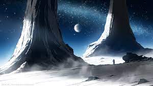 Watercolor painting of a rose galaxy and a silhouette of a tree. Wallpaper Digital Art Artwork Illustration Environment Concept Art Drawing Digital Painting Astronaut Planet Galaxy Stars Starscape Spacescapes Spaceship Moon Nasa White Blue Space Travel Silhouette Landscape Science Fiction