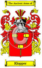 The conduct of key players in the orthotouch saga demands a forensic investigation. Klopper Name Meaning Family History Family Crest Coats Of Arms