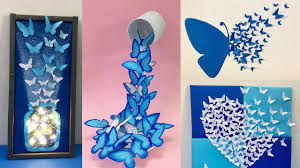 Check spelling or type a new query. 8 Easy And Awesome Room Decor Ideas With Paper Butterfly How To Make Paper Butterfly Youtube