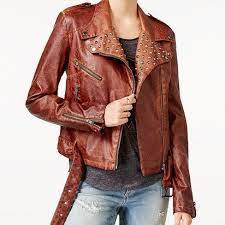 Match An Earthy Jacket With Jeans Like This Earth Toned Jacket With Studded Collar By William Rast Blazer Jackets For Women Leather Jacket Jackets