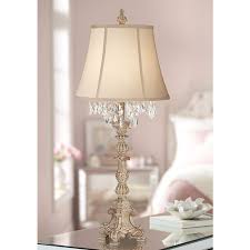 Rated 4 out of 5 stars. Duval French Crystal Candlestick Table Lamp 6t439 Lamps Plus Candlestick Table Chandelier Table Lamp Shabby Chic Lamp Shades