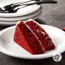 Grease two circle cake tins. Allrecipes Savannah S Perfectly Ravishing Red Velvet Cake Facebook