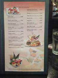 Menu Picture Of Izumi Sushi And Hibachi Grill Commack Tripadvisor El mejor sushi en valencia. hibachi grill commack tripadvisor