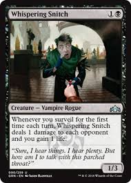 Within the game it is the role of the seeker to catch the golden snitch and win the game, the snitch. Whispering Snitch Trader Online De Magic Yu Gi Oh Trading Card Online Shop Fur Einzelkarten Booster Und Zubehor