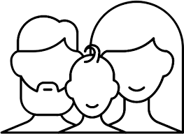 Harga terendah lining abcl003 bantalan memakai sepatu olahraga. Family My Family Hitam Putih Clipart Full Size Clipart 3944634 Pinclipart