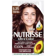 Check spelling or type a new query. Garnier Nutrisse Ultra Colour Permanent Nourishing Hair Colour Frosted Chestnut 5 25 Clicks