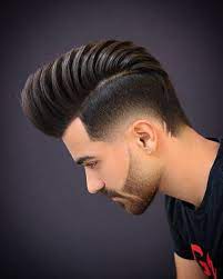 Pin On Side Part Haircut