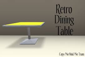 Find new and used kitchen and dining table sets for sale near you or sell your tables to local buyers. Second Life Marketplace Retro Dining Table Sale Of The Week Item