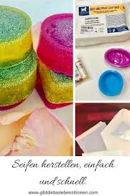 Seifenherstellung Bunt Und Mit Glitzer Seife Selber Machen Rezept Seife Selber Machen Seifenherstellung