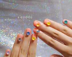 Most paint designs and accessories for summer toe nails relates to the beach and the sun like shells, palm trees, and sun rays. 20 Trendy Korean Summer Crystal Nails Art Designs