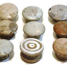 wooden knobs pulls. rustic cabinet