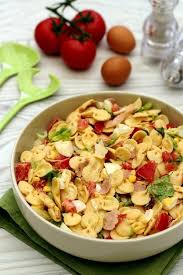 Salade De Pates Complete Bacon Oeufs Durs Tomates Et Laitue Amandine Cooking Salade De Pates Recette Salade De Pates Recettes De Cuisine