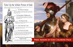 Search through more than 50000 coloring pages. Armor Of God Coloring Page Flanders Family Homelife