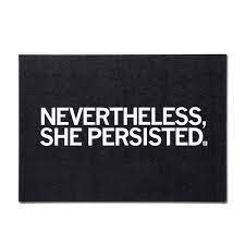 Media in category nevertheless, she persisted. Nevertheless She Persisted Postcard Black Raygun