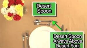 May not work with all. How To Set The Dinner Table Properly With Glass Silverware Table Preparation Wonderhowto