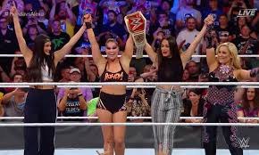 Since making her wwe debut following the conclusion of the 2018 royal rumble in january, rousey made seldom appearances inside the ring before her official. Ronda Rousey Wins The Raw Women S Championship Fitness Gurls Magazine