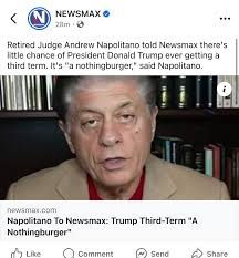 RepublicSCUM DISTRACTION ‼️ JD (couch 🛋️ fucker) Vance posted a photo of  him in a Trump 2028 hat, implying that the President would run for a third  term. The 22nd Amendment of