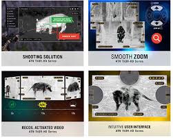 These thermal imaging scopes from atn retain favorite features from past models and add their. Atn Thor Hd 384 Thermal Rifle Scope 2 8x 384x288mm 25mm 5 Different Reticles In Red Green Blue White Black Full Hd Vide 11155361