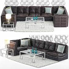 View all z gallerie locations in st. 3d Model Cloud Modular Sectional Z Gallerie Cgtrader