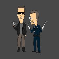 They fight in a factor and can use surrounding objects or weapons on the other if they wish. T800 And T1000 Terminator T Shirt The Shirt List
