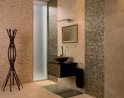C wright design custom bathtub niche in stone with a lovely wooden frame design: Natural Stone Wall Tiles For Bathroom Novocom Top