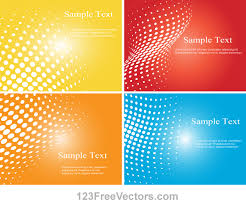 Halftone Dot Colorful Background Vector Illustrator Halftone Dots Halftone Colorful Backgrounds