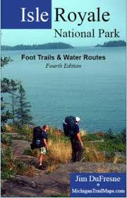 Isle Royale National Park Foot Trails Water Routes