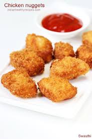 No weight to weight correlation is possible as the amount of filler and. Chicken Nuggets Recipe Swasthi S Recipes