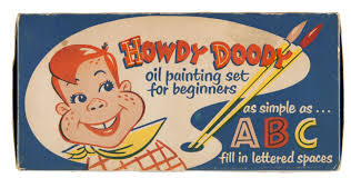 | tv & movie character toys └ toys & hobbies all categories antiques art automotive baby books business & industrial cameras & photo cell phones & accessories clothing, shoes. Hake S Howdy Doody Oil Painting Set For Beginners Coloring Books Boxed Sets