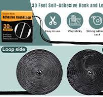 VELCRO Brand | Heavy Duty Stick On Tape | Cut-to-Length Industrial Extra  Strong Double Sided Hook & Loop Self Adhesive Tape | Perfect For Room Décor  & ...