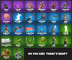 Get the goods in style. What Is In The Fortnite Item Shop Today Guild Aura Are Back On July 15 Millenium