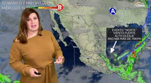 Para mañana martes se prevé un tiempo fresco al amanecer, luego caluroso por la tarde, cielo parcialmente nublado a nublado y vientos rotando al noreste. Ultimas Noticias Sobre El Pronostico Del Tiempo En Mexico Clima