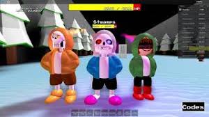 These are the latest codes for you to use up to date game codes for. Event Roblox Sans Multiverse Battles Killer Sans Invidious