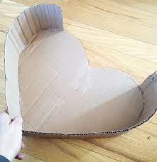 It must be insanely delicate, yet it was. Diy Heart Shaped Valentine Box With Recycled Cardboard 100 Directions