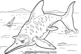 Plesiosauria coloring page to color, print or download. Pin By Stephanie Theoret On Dessin Dino In 2020 Dinosaur Coloring Dinosaur Coloring Pages Coloring Pages