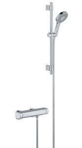 We did not find results for: Grohe Chrome Plated Shower Set With Thermostatic Exposed Valve 34281001