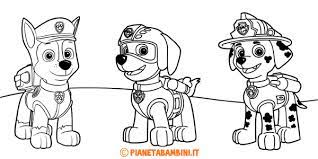 Disegni da dipingere formato a4. 50 Disegni Di Paw Patrol Da Colorare Pianetabambini It