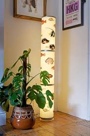 Ikea Vidja Floor Lamp With Vintage Fish Decor Ikea Hackers