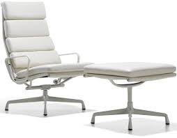 Eames Soft Pad Group Lounge Chair Ottoman Chair And Ottoman Furniture Small Office Furniture