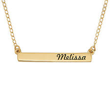T.w.) in 10k white gold or 10k gold, created for macy's $1,100.00 Personalized 10k Yellow Gold Engraved Name Bar Necklace Color Yellow Gold Jcpenney