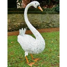 Another toscano design that is a wonderful addition to any garden or pool side. Swan Statue Animal Statues Garden Ornaments Outdoor Ornaments