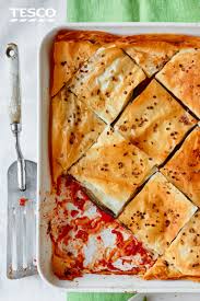 Keep Everyone Happy At Easter With This Vegan Pepper And Tomato Baklava Red Peppers And Aubergine Are Cooked In Recipes Healthy Snacks Recipes Tesco Real Food