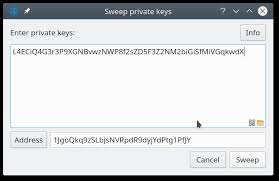 A bitcoin public key is another large number but allows bitcoin to be locked and received. Sweeping Your Private Keys Into Electrum Bitcoin Electrum