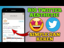 Born as an expression of not impressing. Cara Membuat Bio Twitter Aesthetic Youtube