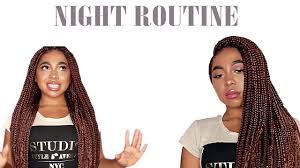This style creates body waves while protecting your hair from rubbing against your clothes and all you have to do is braid your hair before bed and get to sleep. How I Sleep With Long Braids 2 Comfortable Ways Box Braid Series Pt 3 Youtube