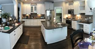 Rock counter has saved glendale residents thousands of dollars on luxury sinks, kitchen cabinets, bathroom cabinets and granite or quartz countertops. Balboa Mist Painted Kitchen Cabinets Laundry Room In Glendale Neighborhood In Durham Nc