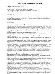 Definiții și clasificare dispozitive medicale. Lege Dispozitive Medicale